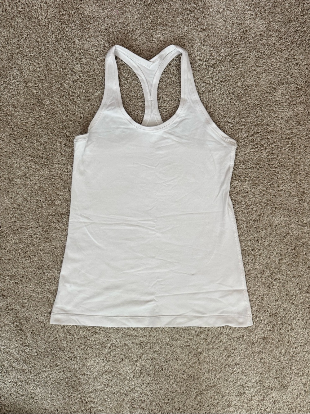 LULULEMON white racerback tank top - women’s 10
